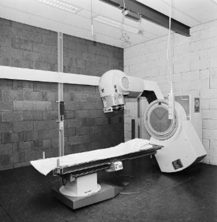 equipamento de radioterapia