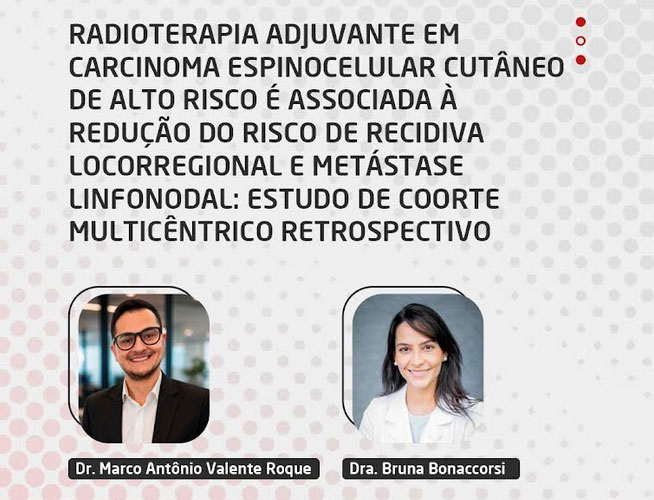 Radioterapia adjuvante em carcinoma espinocelular cutâneo de alto risco
