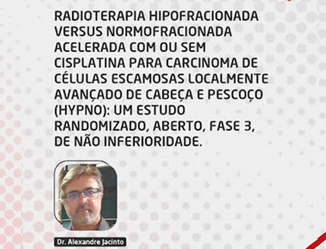 Radioterapia hipofracionada versus normofracionada acelerada com ou sem cisplatina para carcinoma de células escamosas localmente avançado de cabeça e pescoço